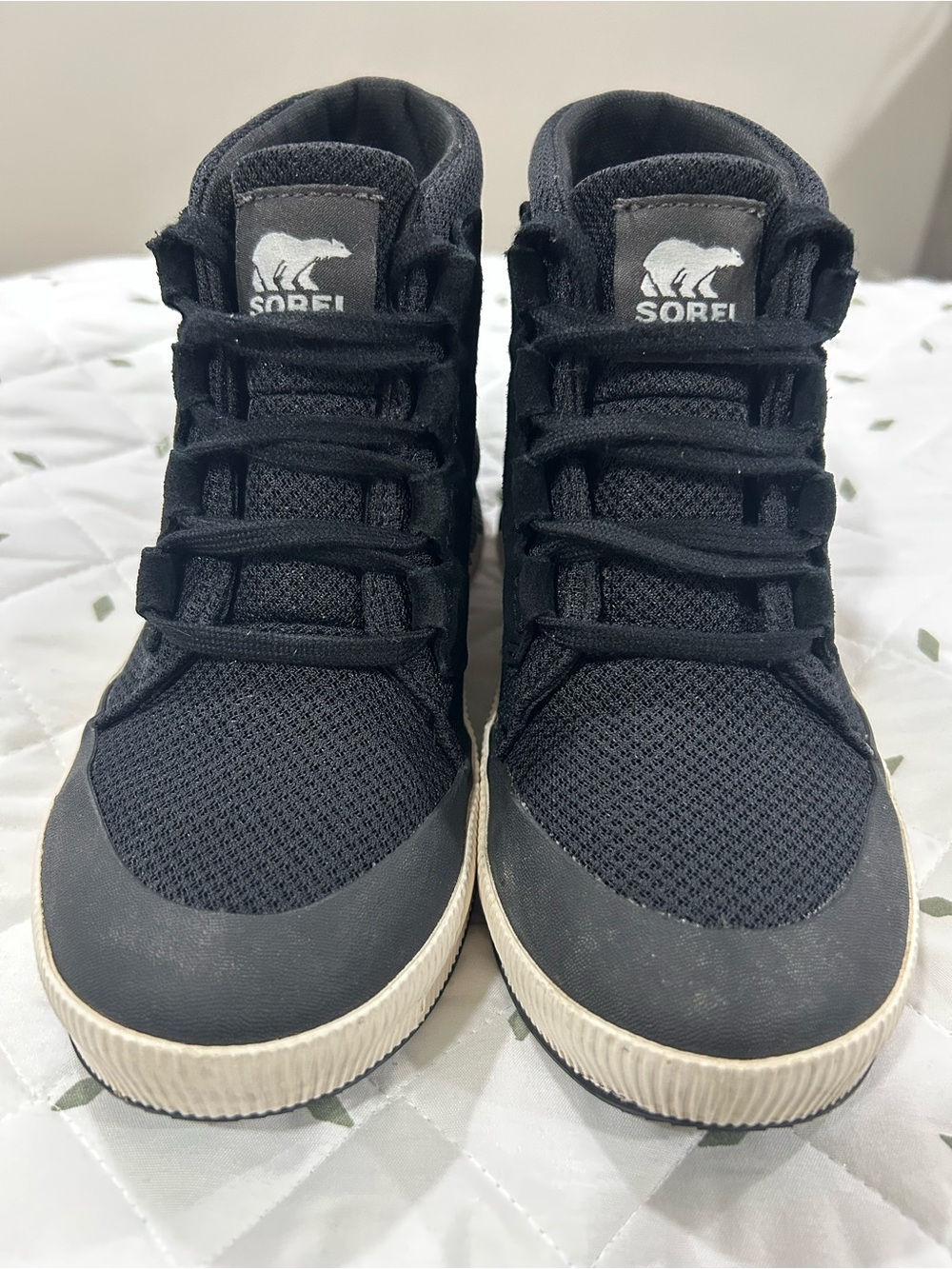 Sorel hand crafted waterproof high top sneakers
